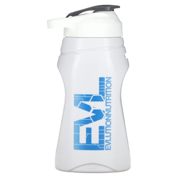 EVLution Nutrition, Sport셰이커 용기 병, 화이트, 64oz