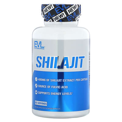 EVLution Nutrition, Shilajit, 400 mg, 60 Vegetarian Capsules
