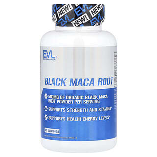 EVLution Nutrition, Корень черной маки, 60 растительных капсул