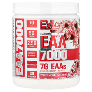EVLution Nutrition, EAA 7000, stropi de pepene verde, 9,9 oz (282 g)