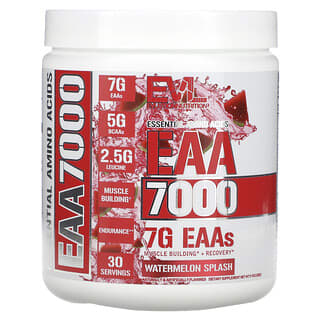 EVLution Nutrition, EAA 7000（必須アミノ酸）、ウォーターメロンスプラッシュ、282g（9.9オンス）