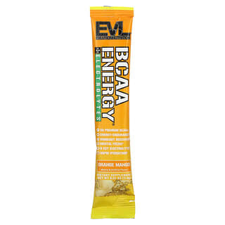 EVLution Nutrition, BCAA Energy Plus Electrolytes, Orange Mango, 0.33 oz (9.4 g)