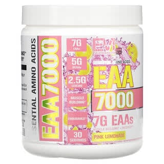 EVLution Nutrition, EAA 7000, Limonade rose, 309 g