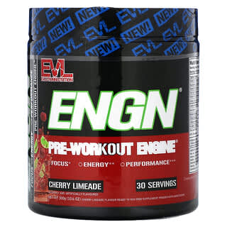 EVLution Nutrition, ENGN, Pre-Workout Engine, Kirsch-Limette, 300 g (10,6 oz.)