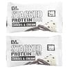 Stacked Protein Bar, Peanut Butter Cookies & Cream, 2 Bars, 2.29 oz (65 g) Each