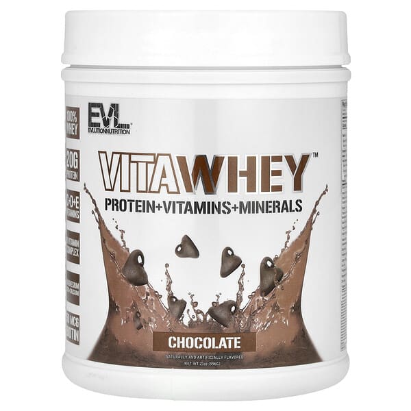 EVLution Nutrition VitaWhey™, Chocolate, 21 oz (596 g)