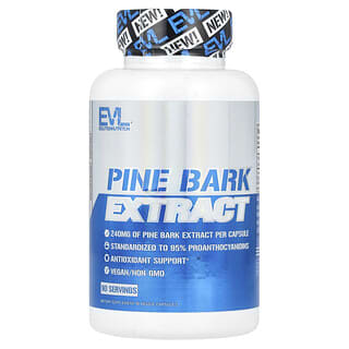 EVLution Nutrition, Pine Bark Extract, 240 mg, 90 Veggie Capsules