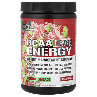 EVLution Nutrition, BCAA Lean Energy®, Κεράσι-Λαϊμάδα, 11,3 oz (321 g)