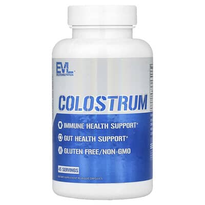 EVLution Nutrition, Colostrum, 1000 mg, 90 Vegetarian Capsules (500 mg per capsule)
