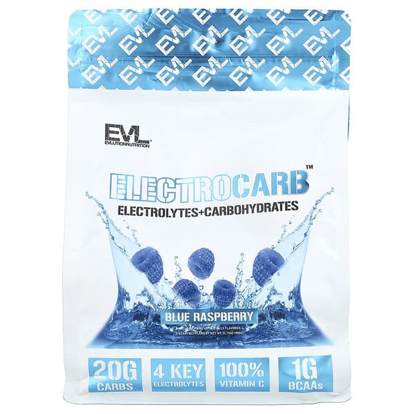 ElectroCarb™, Blue Raspberry, 31.75 oz (900 g)