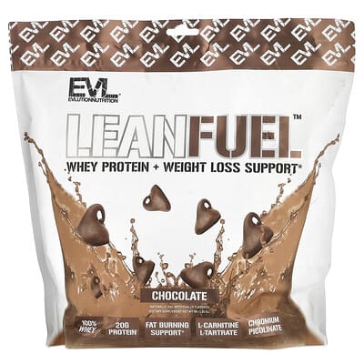 EVLution Nutrition, LeanFuel™, Chocolate Flavor, 4 lbs (1.81 kg)