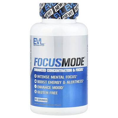 EVLution Nutrition, FocusMode®, 60 Veggie Capsules