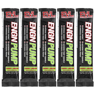 EVLution Nutrition, ENGN® Pump, вишневый лаймад, 5 пакетиков по 9 г (0,32 унции)