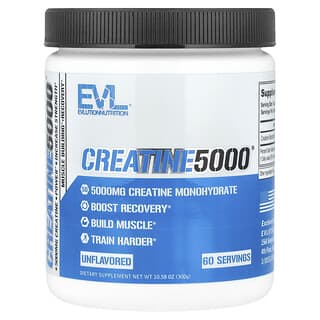 EVLution Nutrition, Creatine 5000®, Unflavored, 10.58 oz (300 g)