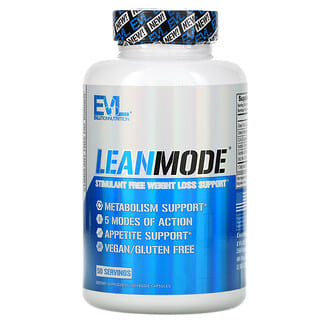 EVLution Nutrition, LeanMode, Stimulant Free Weight Loss Support, 150 Veggie Capsules