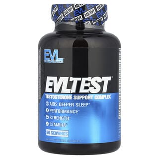 EVLution Nutrition, EVLTest®, Testosterone Support Complex, 120 Tablets