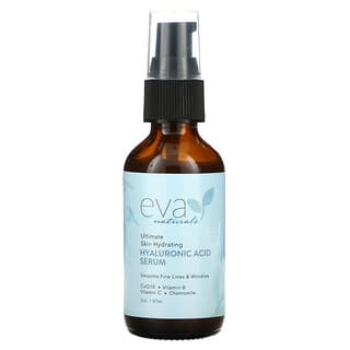 Eva Naturals, Hyaluronic Acid Serum, 2 oz (60 ml)