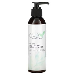 Eva Naturals, Anti Aging, Glycolic Acid Facial Cleanser, 6 oz