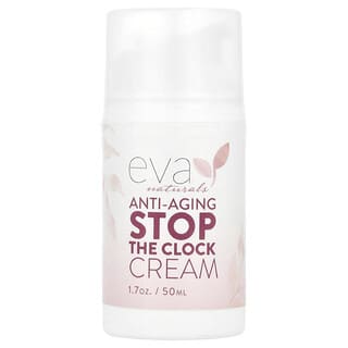 Eva Naturals, Stop The Clock Anti-Aging Cream, 1.7 oz (50 ml)