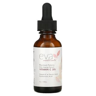 Eva Naturals, فيتامين جـ 20 ، 1 أونصة (30 مل)