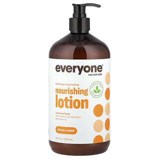 Everyone, Nourishing Lotion, Hands and Body, Citrus + Mint, 32 fl oz (946 ml)