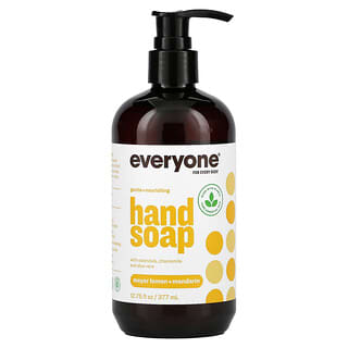 Everyone, мыло для рук, с ароматом лимона Мейера и мандарина, 377 мл (12,75 жидк. унции)