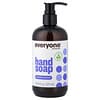 Everyone, Sabun Tangan, Lavender + Kelapa, 12.75 fl oz (377 ml)