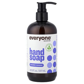 Everyone, Savon pour les mains, Lavande + Noix de coco, 377 ml