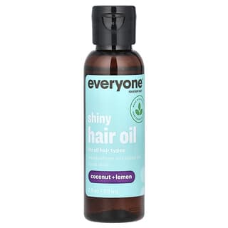 Everyone, Shiny Hair Oil, Öl für glänzendes Haar, Kokosnuss + Zitrone, 59 ml (2 fl. oz.)
