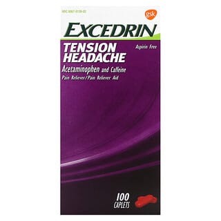 Excedrin, Tension Headache, 100 Caplets