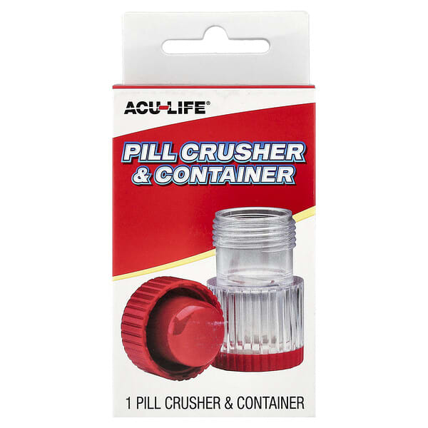 Ezy Dose, Pill Crusher & Container, 2 Count