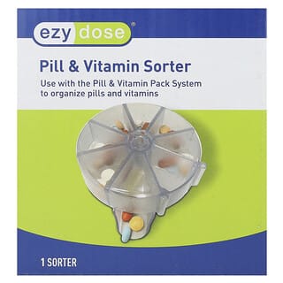 Ezy Dose, Pill & Vitamin Sorter, 1 Count