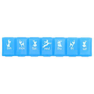 Ezy Dose (이지 도스), 반려동물, 주간 알약 플래너, 반려견, 대형, 1개
