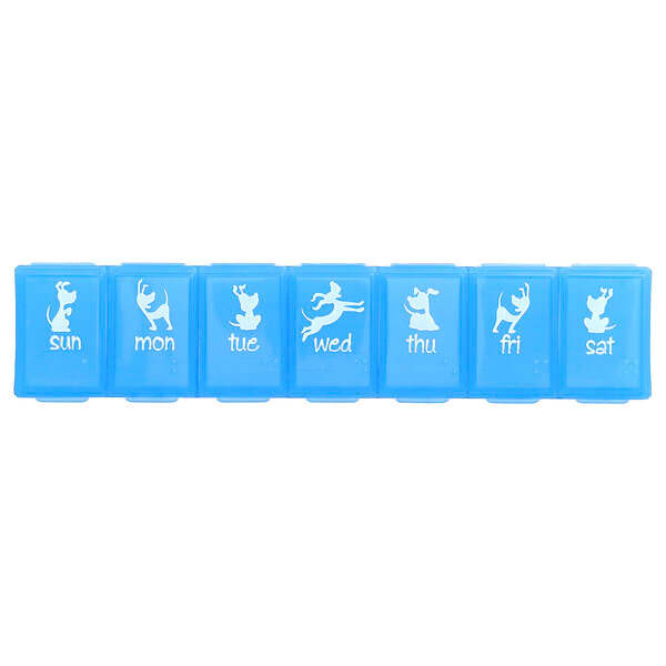 Ezy Dose, Pets, Weekly Pill Planner, Dogs, Large, 1 Count
