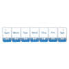 Weekly Push Button Pill Planner, XL, 1 Count