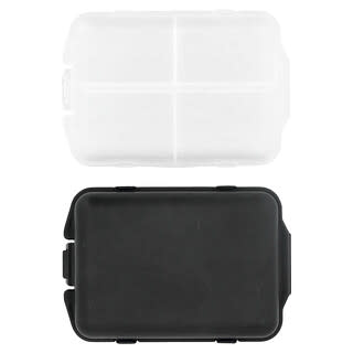 Ezy Dose, Solid Medication Dispensing, Black & White, 2 Count