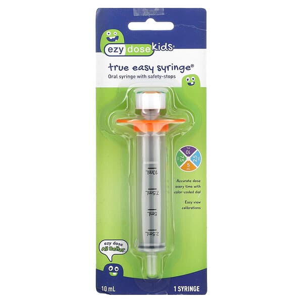 Ezy Dose, Kids, True Easy Syringe, 1 Count