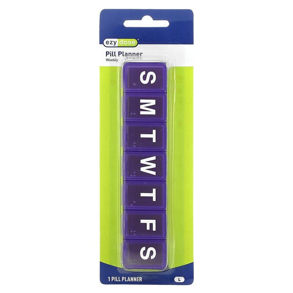 Ezy Dose, Planificador de pastillas, Grande, 1 unidad
