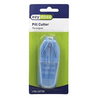 Coupe-pilules / Massicot Pour Cachets - Bleu, En Plastique