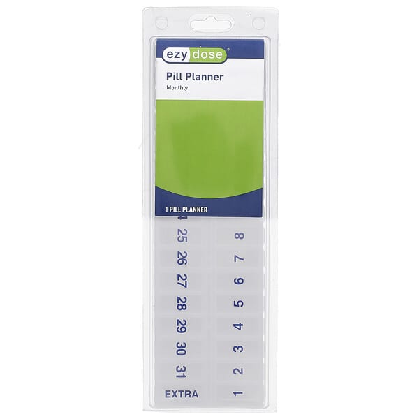 Ezy Dose, Planificador mensual de pastillas, 1 unidad