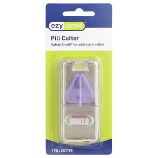 Ezy Dose, Coupe-pilules, Bouclier de sécurité, 1 pièce