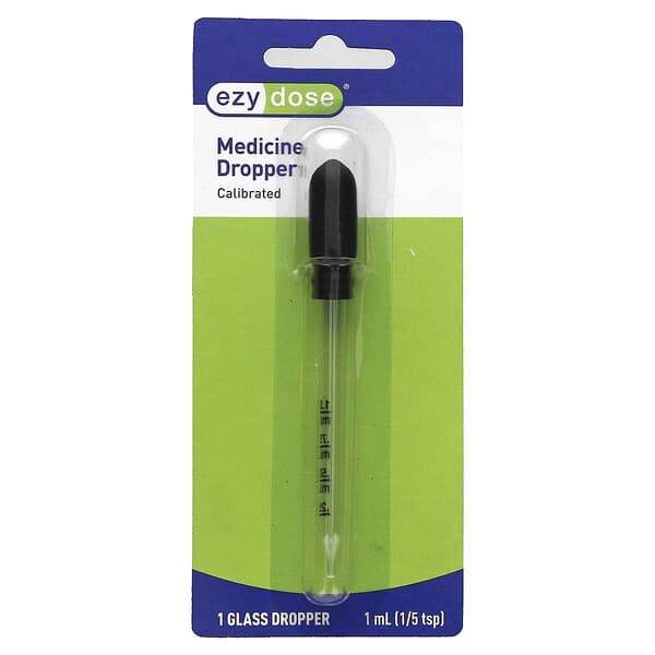 Ezy Dose, Medicine Glass Dropper, 1 Count