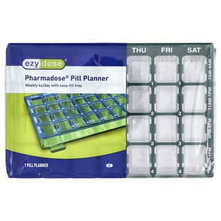 Ezy Dose, Pharmadose Planificador de pastillas, Pequeño, 1 unidad