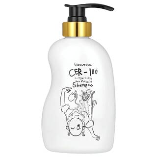 Elizavecca, Shampoo para Cobertura de Colágeno para Cabelos A+, Shampoo, 500 ml (16,9 fl oz)