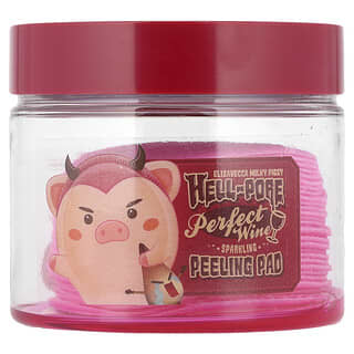 Elizavecca, Milky Piggy, Hell-Pore, Almohadilla exfoliante Perfect Wine Sparkling, 30 láminas, 200 ml (6,76 oz. líq.)