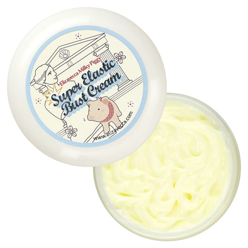 ミルキーピギー、スーパーエラスティックバストクリーム、100 g