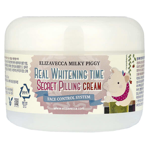 Elizavecca, Milky Piggy, Secret Pilling Cream, Face Control System, 3.53 oz (100 g)