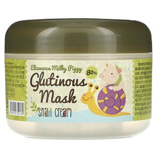 Elizavecca, Glutinous 80% Mask Snail Cream, 100 g