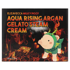 Elizavecca, Aqua Rising Argan Gelato Steam Cream, 3.53 (100 g)