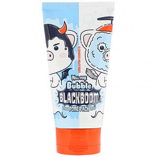 Elizavecca, Milky Piggy, Hell-Pore, Bubble Blackboom Charcoal Pore Pack, 5.07 fl oz (150 ml)